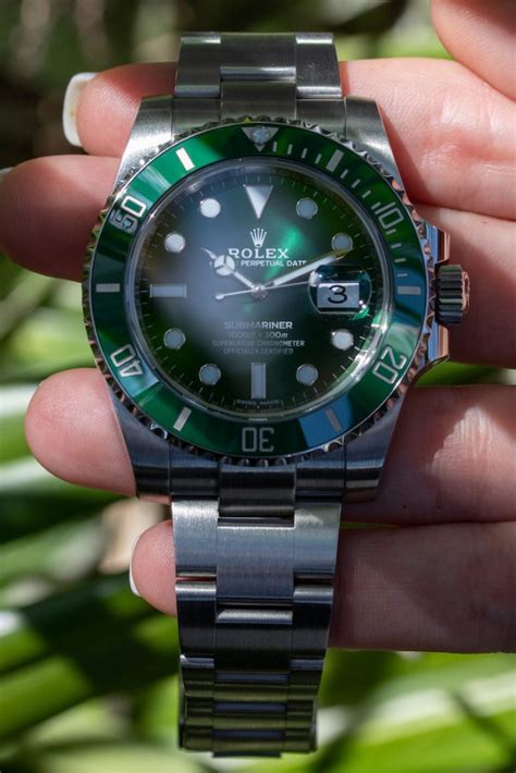 rolex green submariner discontinued|rolex submariner green review.